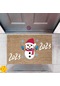 Kapı Önü Paspası Dekoratif Dijital Baskı Yeni Yıl Konsepti P-2570