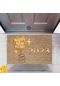 Kapı Önü Paspası Dekoratif Dijital Baskı Yeni Yıl Konsepti P-2651
