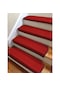Kırmızı Kendinden Yapışkanlı Merdiven Basamak Paspası / Halısı (307160066)