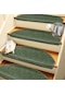 Yeşil Kendinden Yapışkanlı Merdiven Basamak Paspası / Halısı
