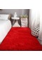 Kırmızı Halı Yatak Odası Başucu Halı Peluş Oturma Odası 200 250cm