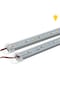 Çubuk Led Bar 75 Cm Şeffaf Gün Işığı 27 Watt 12v