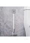 Porsima 1445 Beyaz Silikon Banyo Tuvalet Klozet Temizleme Fırçası