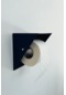 Yakacı Metal Vidalı Tuvalet Kağıtlık, Wc Kağıtlık Tutucu Lacivert