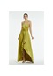 Doridorca Kadın Askılı Abiye Elbise 5923075 Yeşil Yeşil