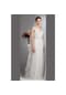 Tiara Kadın Inci Işlemeli Askılı Uzun Abiye Elbise 5946079 Beyaz Beyaz