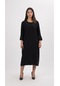 Soralline Kadın Siyah Elbise 1115