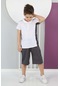 Erkek Çocuk Dalgıç Kumaş Spor 2'li Şort Tişört Takım