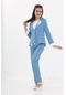 Genç Kız Takım Elbise-ceket Pantolon Bluz 3'lü Set