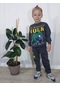 Hulk Baskılı Marvel Antresit Erkek Çocuk Eşofman Pijama Takım