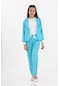 Kız Çocuk Takım Elbise-ceket Pantolon Bluz 3'lü Set
