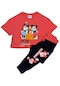 Minnie Mouse Kız Çocuk Tshirt Takım 3-14 Yaş 6431