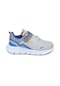 Jump 28101 Cırtlı Gri - Mavi Üniseks Çocuk Sneaker Günlük Spor Ayakkabı