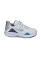 Jump 28110 Cırtlı Beyaz - İndigo Mavi Üniseks Çocuk Sneaker Günlük Spor Ayakkabı