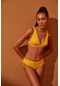Penti Basic Yüksek Bel Bağlamalı Sarı Bikini Altı