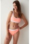 Penti Neon Turuncu Beach Bralet Bikini Üstü