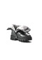 Onlo Ayakkabı R.301 Deri Siyah Kürklü Fermuarlı Kız Çocuk Bot