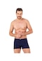 Erkek Pamuklu Modal Boxer 11897-Lacivert
