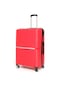 Gbag Büyük Boy Pp Kırılmaz Silikon Valiz, Bavul Kırmızı