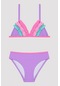 Penti Kız Çocuk Candy Lila Triangle Bikini Takımı