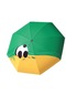 Sevimli Karikatür Çocuk Şemsiye Yeşil