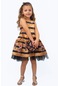 Lol Bebek Çantalı Taçlı Kız Çocuk Karakter Gold Elbise Aby996
