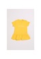 Pierre Cardin Kısa Kol Çıtçıtlı Kız Bebek Elbise 302546 Sarı