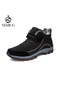 Erkek Ayakkabı Pamuklu Ayakkabı Erkek Spor Ayakkabı-siyah