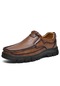 Erkek Deri Outdoor Yürüyüş Ayakkabısı - Kırmızımsı Kahverengi