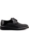 Fosco - Siyah Rugan Erkek Günlük Ayakkabı-Siyah (443719968)