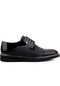 Fosco - Siyah Rugan Erkek Günlük Ayakkabı-Siyah (487742781)