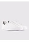Hakiki Deri Beyaz Bağcıklı Erkek Spor Ayakkabı-Beyaz (521644378)