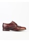 Hakiki Deri Kahverengi Bağcıklı Erkek Ayakkabı-Kahverengi (521651373)
