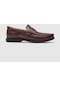 Hakiki Deri Kahverengi Erkek Günlük Ayakkabı-Kahverengi (521650630)