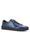 Hakiki Deri Mavi Bağcıklı Erkek Spor Ayakkabı-Mavi (521641654)