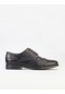 Hakiki Deri Siyah Bağcıklı Erkek Ayakkabı-Siyah (521651407)