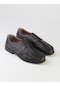Hakiki Deri Siyah Bağcıklı Erkek Günlük Ayakkabı-Siyah (523142470)