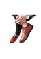 Ikkb Baita Fashion Rahat Erkek Günlük Ayakkabı Kahverengi Lastikli Üst