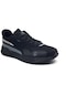 Mc Jamper Yazlık Erkek Ortopedik Günlük Rahat Bağcıklı Spor Ayakkabı 45-47 Siyah Siyah