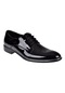 Pullman Bağcıklı Klasik Erkek Ayakkabı Plm 570 Siyah Rugan Siyah Rugan