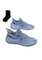 Simicg Erkeklerin Hollow Ach Sports Hafif Casual Shoes - Mavi