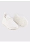 Triko Beyaz Bağcıklı Erkek Spor Ayakkabı-Beyaz