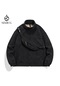 Sımıcg Çanta + Polar Sıcak Ve Kalınlaştırılmış Ceket Siyah