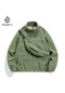 Sımıcg Çanta + Polar Sıcak Ve Kalınlaştırılmış Ceket Yeşil