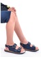 Kiko Şb 2330-39 Orto Pedik Erkek Çocuk Sandalet Terlik Lacivert Lacivert