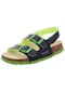 Superfit 0-600124 Erkek Çocuk Lacivert/Yeşil Mantar Sandalet