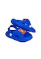 Daye Bk4001 Kaydırmaz Hayvan Figürlü Erkek Çocuk Sandalet Terlik Mavi