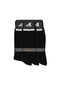 3'Lü Termal/Thermal Havlu Siyah Erkek Çorap Siyah