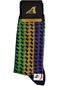 A Classe 3 Renkli Kazayağı Desenli Erkek Çorap Lacivert