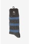 AC&Co / Altınyıldız Classics Erkek Gri-lacivert Desenli Çorap